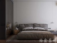 現代風格家居裝修裝飾室內設計效果-A8009-4